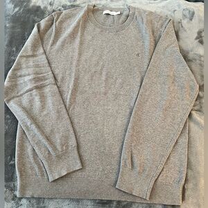 Men’s Calvin Klein Classic Gray Pullover - with Logo